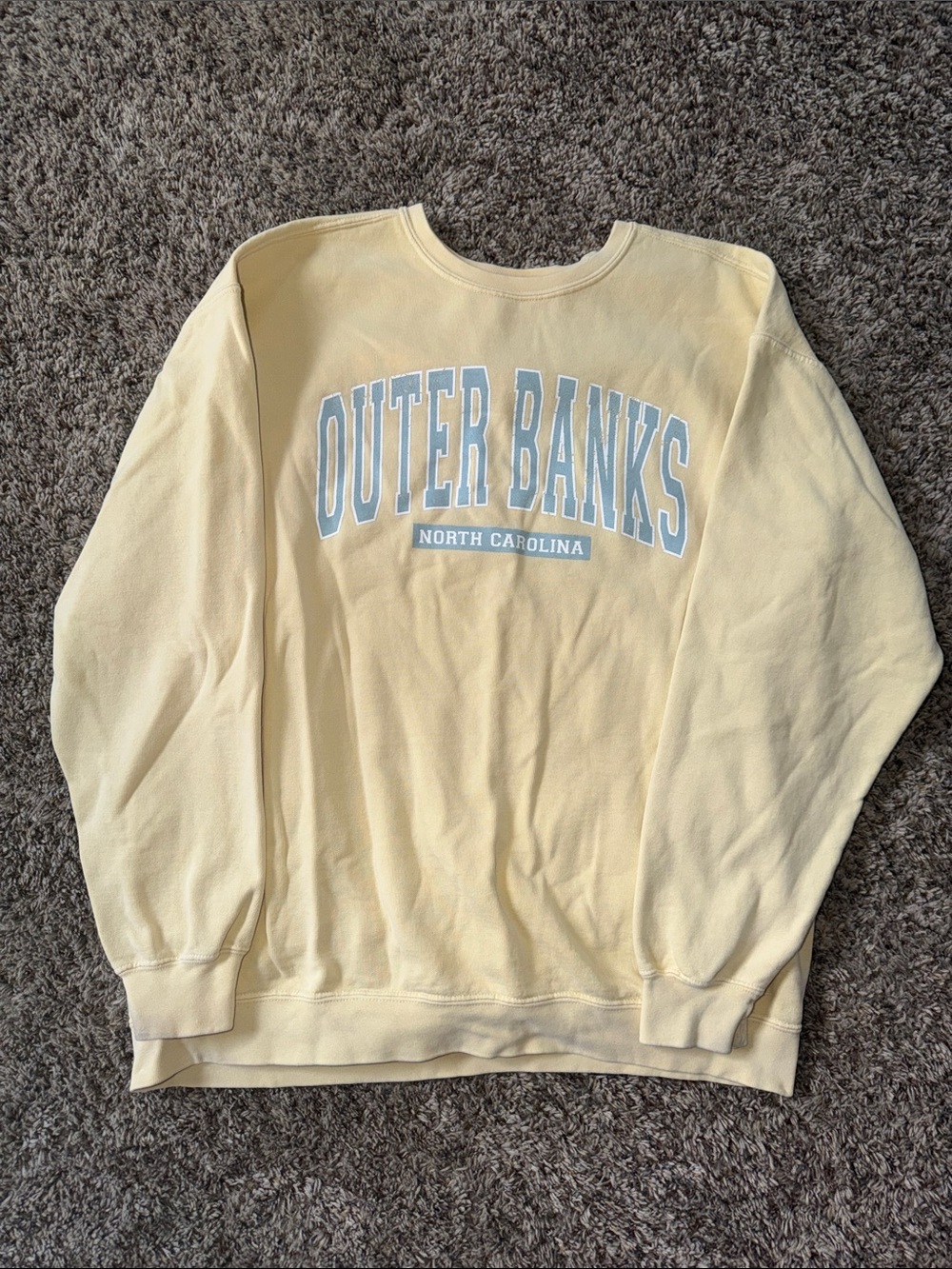 Olive Lynn / Sunkissed Coconut Outer Banks NC Crewneck
